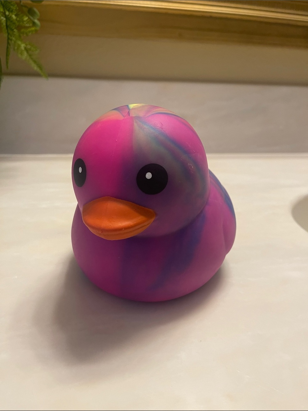 Squeeezy Jumbo Tie-Dye Squishy Duck